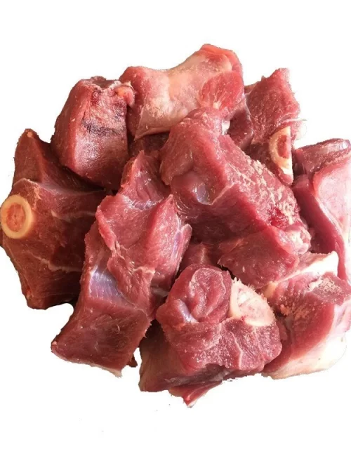 DICED GOAT